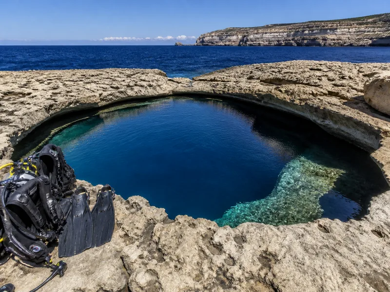 Blue Hole, Gozo, Gozo, Malta
