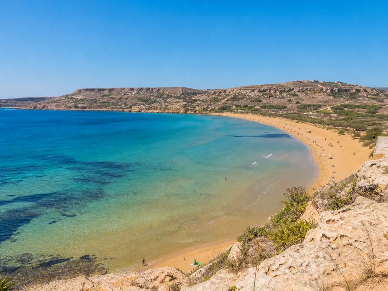 Mellieħa Bay, or Għadira, another view